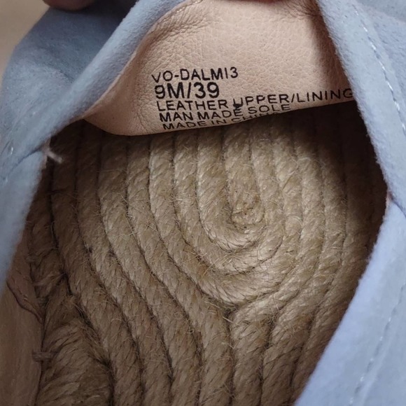 Vince Camuto Chambray Suede Espadrilles Sandals - Picture 8 of 14